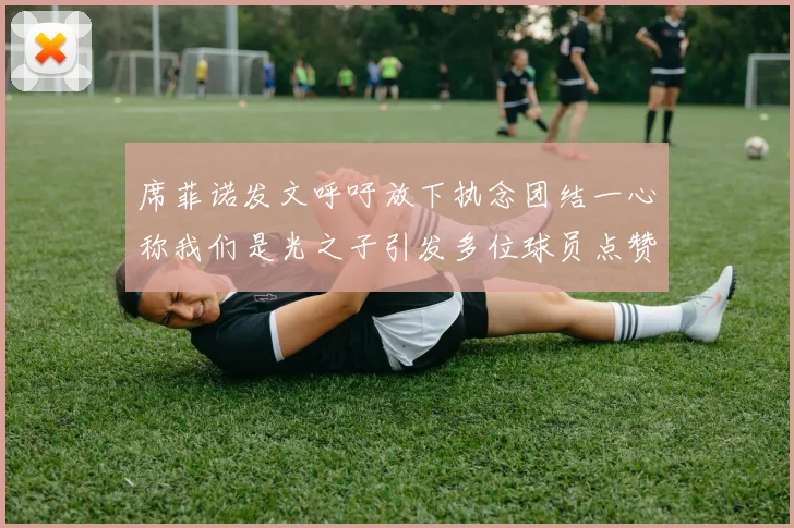 席菲诺发文呼吁放下执念团结一心称我们是光之子引发多位球员点赞